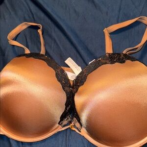 Victoria's Secret Tan Lace Bra